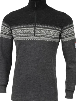 Heren Aclima Designwool marius mock neck with zip men