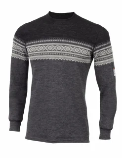 Heren Aclima Designwool marius crew neck