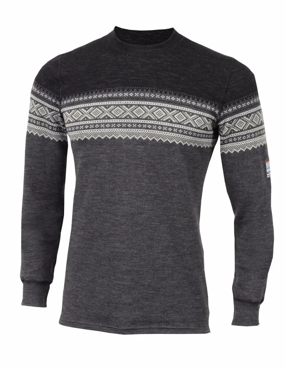 Heren Aclima Designwool marius crew neck