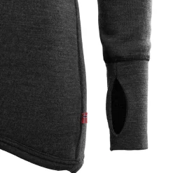 DAMES Aclima Doublewool polo w.zip women