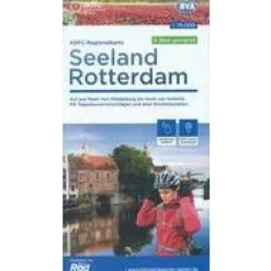 ADFC Radtourkarte Fietskaart Zeeland Rotterdam