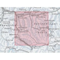 Alpenvereinskarte Wandelkaart 45/2 Niedere Tauern II
