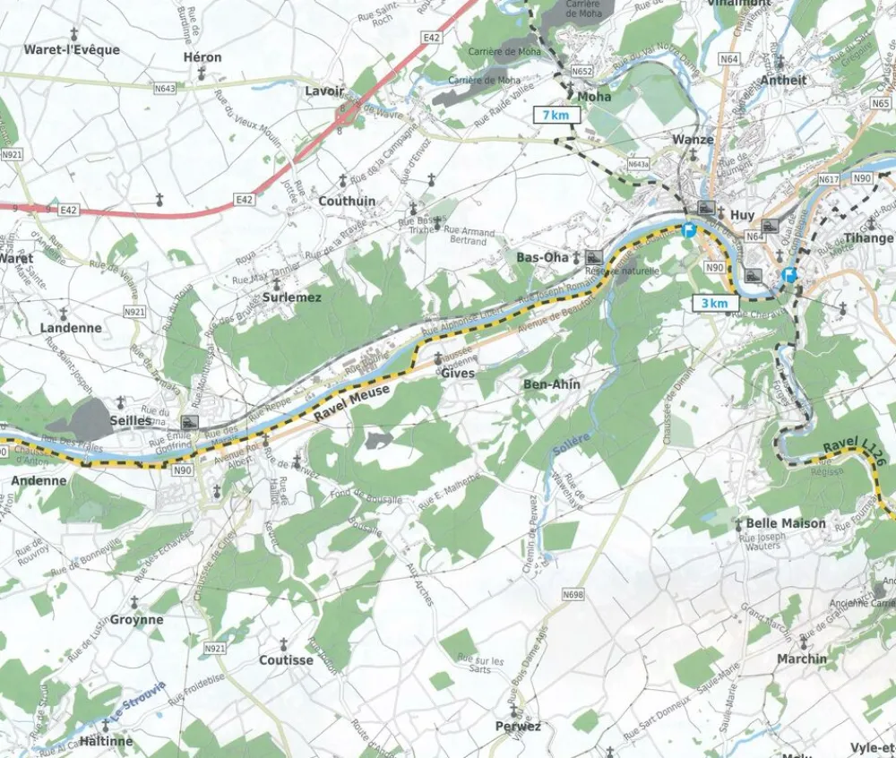 Alta Via fietskaarten Fietskaart 11 regio Verdun - Nancy