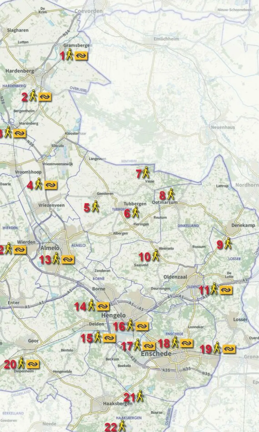 Anoda Publishing Provinciewandelgids 11 Overijssel Oost