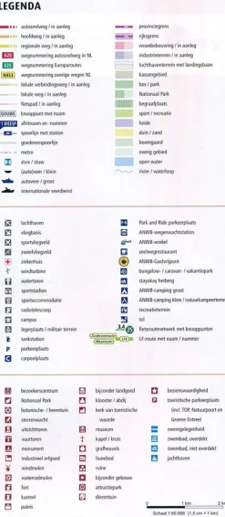 ANWB Fietskaart 11 Kop Van Noord-Holland Oost