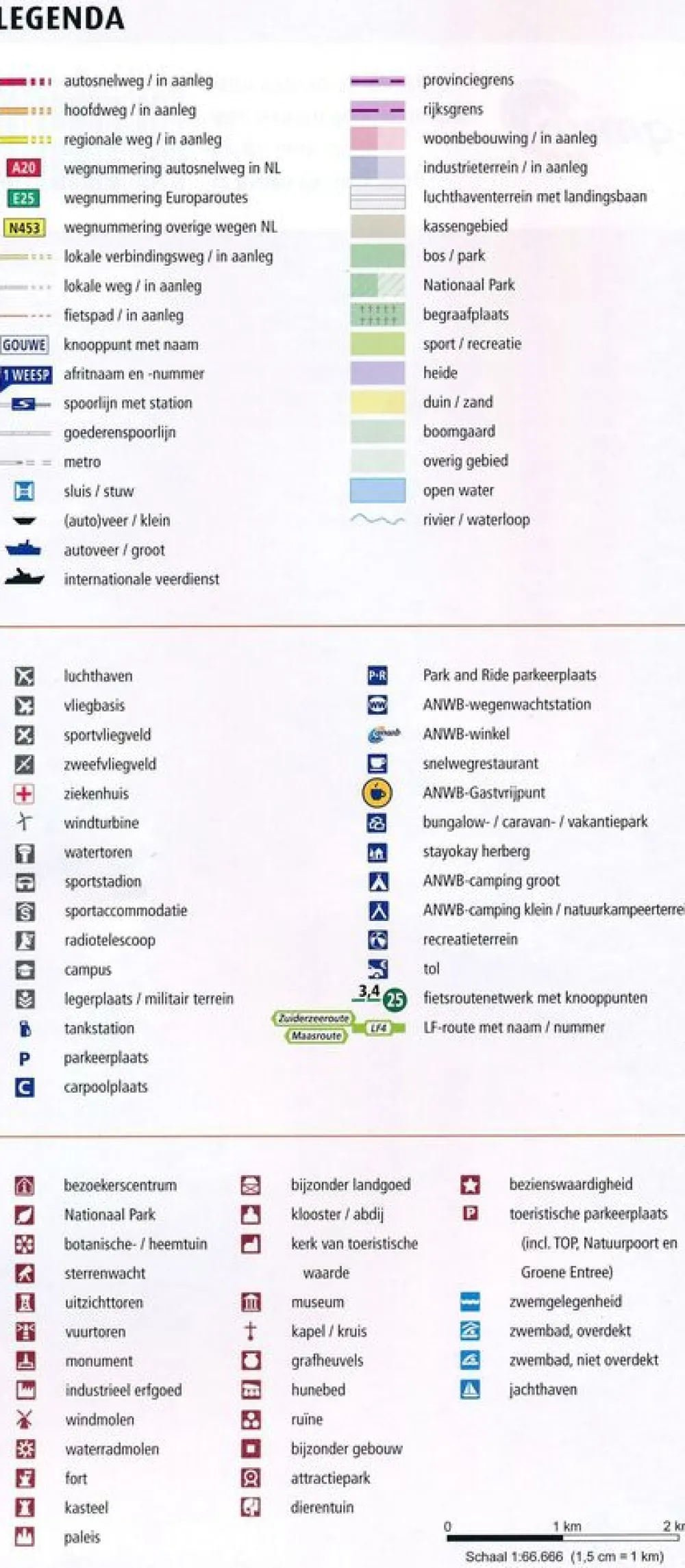 ANWB Fietskaart 18 Zuidelijk Flevoland