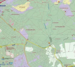ANWB Wandelregiokaart Groene Hart Noord