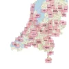 ANWB Wandelregiokaart Hollandse Kust
