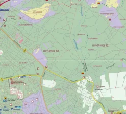 ANWB Wandelregiokaart NP Duinen Van Texel