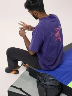 Heren Arcteryx Kragg Cotton Logo ss M