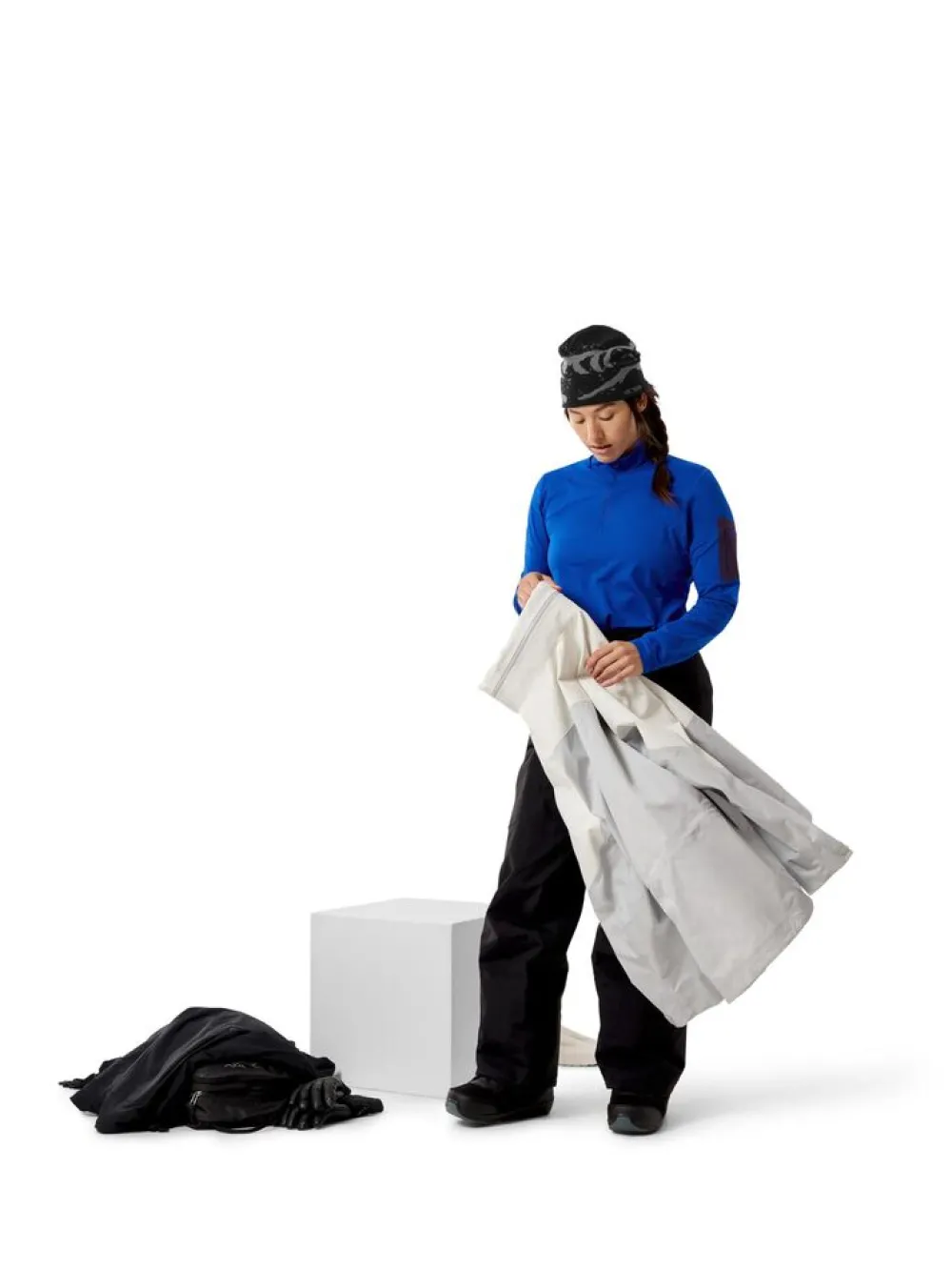 DAMES Arcteryx Rho Zip Neck W