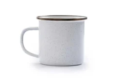 Barebones Enamel cup stone gray