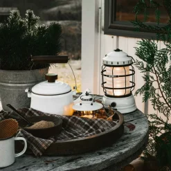 Barebones Forest lantern vintage white-usb