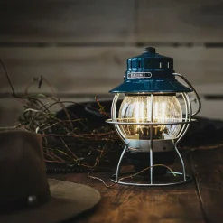 Barebones Railroad Lantern ocean blue-usb