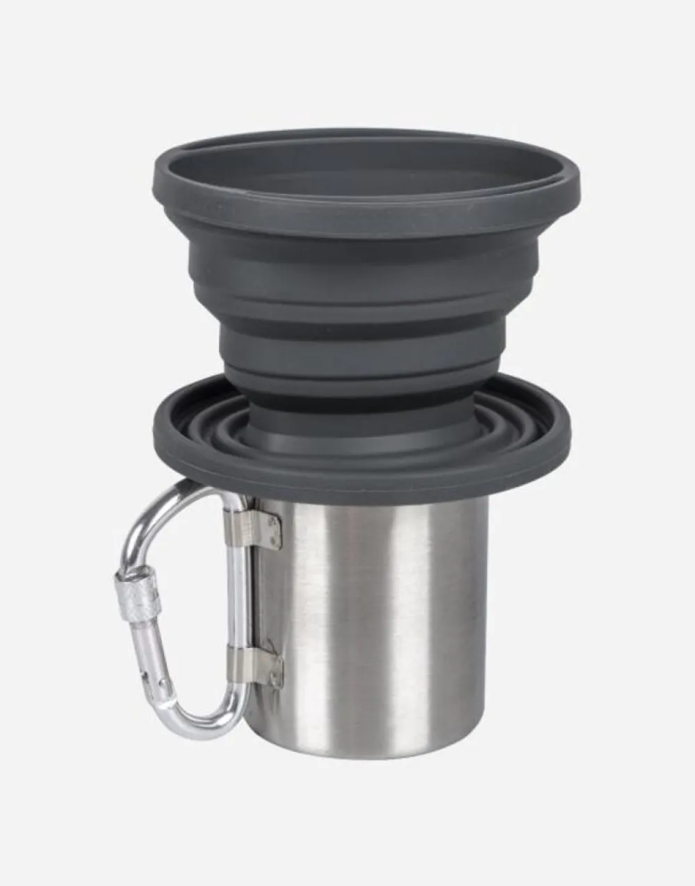 Bo-Camp Koffiefilterhouder Siliconen Opvouwbaar