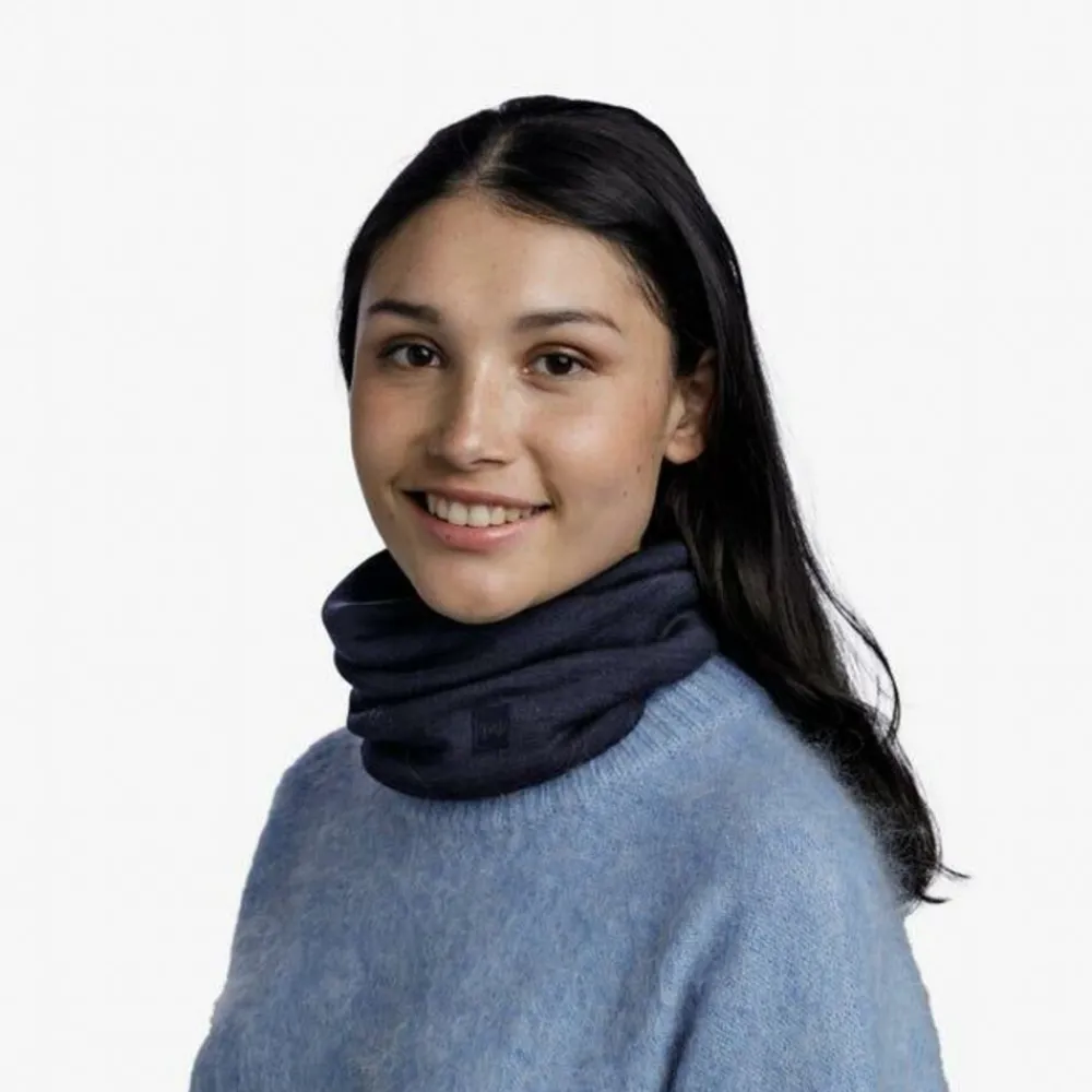 DAMES Buff Merino heavyweight - solid indigo