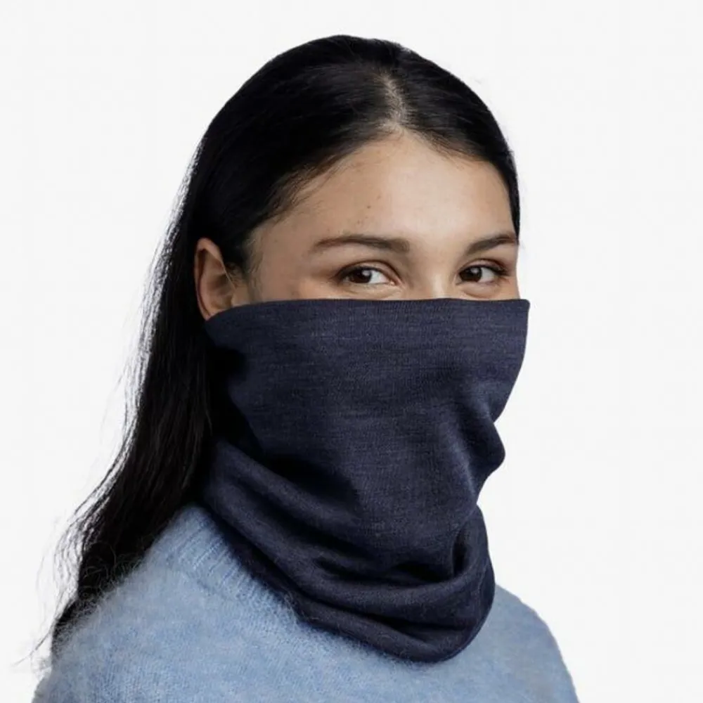 DAMES Buff Merino heavyweight - solid indigo