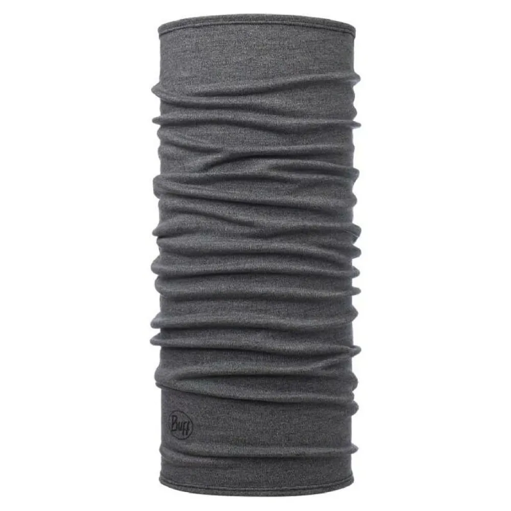 DAMES Buff Midweight Merino wool light grey melange
