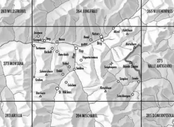 Bundesamt - Swisstopo Skitoerkaart 274S Visp