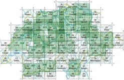 Bundesamt - Swisstopo Topografische kaart 292 Courmayeur
