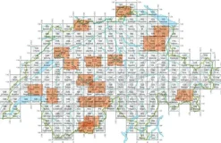 Bundesamt - Swisstopo Topografische kaart 1178 Gross Litzner