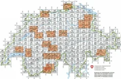 Bundesamt - Swisstopo Topografische kaart 1312 Locarno
