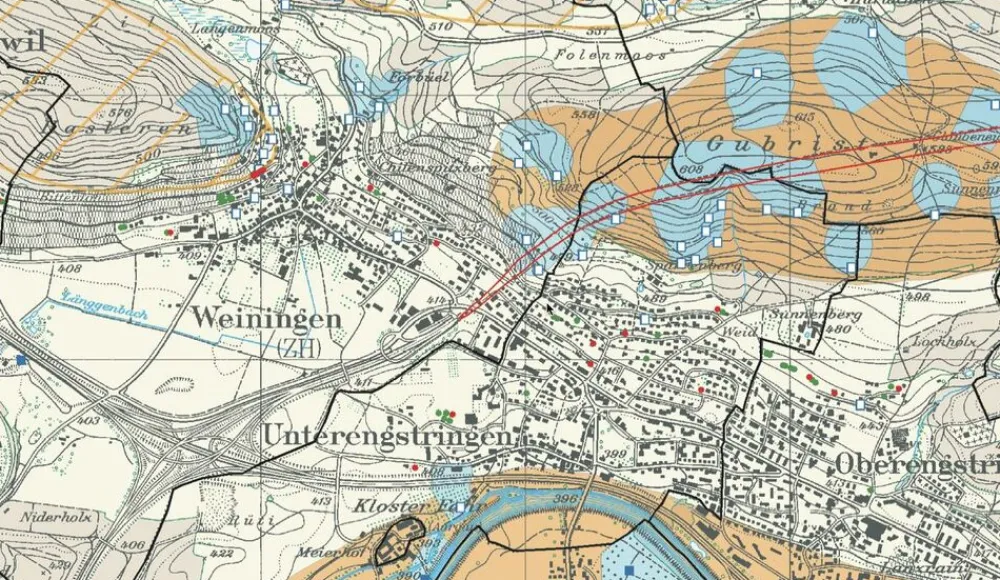 Bundesamt - Swisstopo Topografische kaart 1209 Brienz
