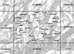 Bundesamt - Swisstopo Topografische kaart 263 Wildstrubel