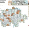 Bundesamt - Swisstopo Topografische kaart 1136 Drei Schwestern