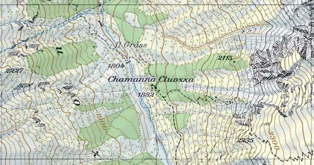 Bundesamt - Swisstopo Topografische kaart 1270 Binntal