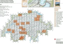 Bundesamt - Swisstopo Topografische kaart 2527 Lötschental