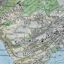 Bundesamt - Swisstopo Topografische kaart 2514 Säntis