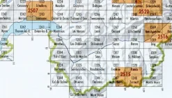 Bundesamt - Swisstopo Topografische kaart 1288 Raron