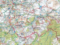BVA-ADFC Fietskaart 17 Thüringer Wald Rhön