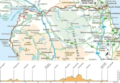 Cicerone Fietsgids Hadrians Cycleway