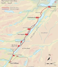 Cicerone Great Glen Way Map Booklet