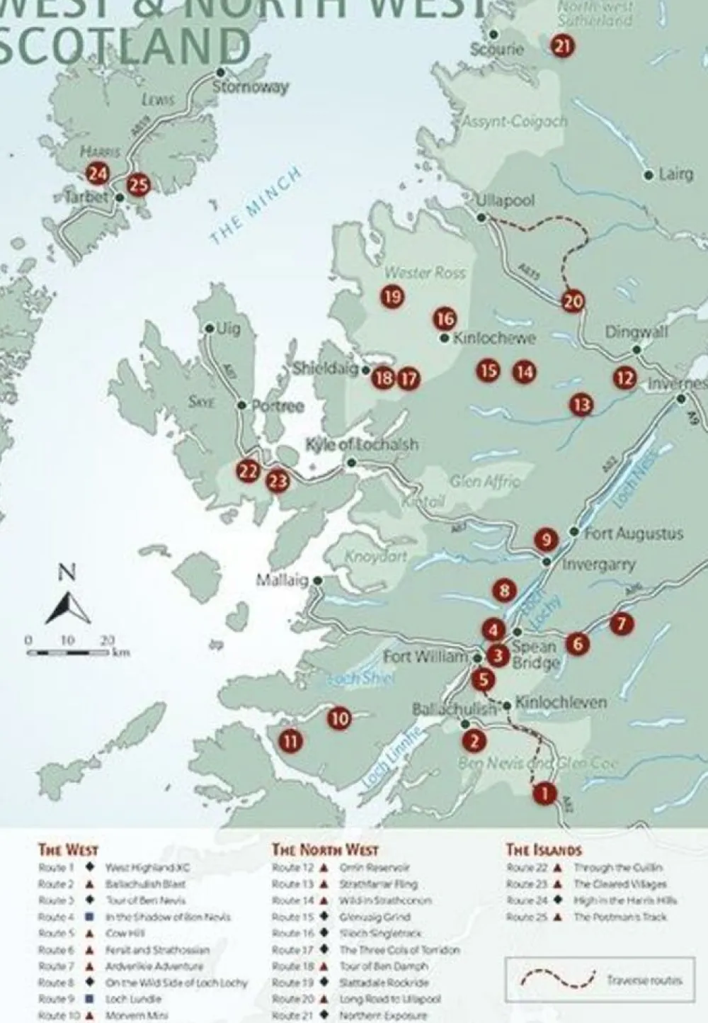 Cicerone Mountainbiking in West & Northwest Scotland