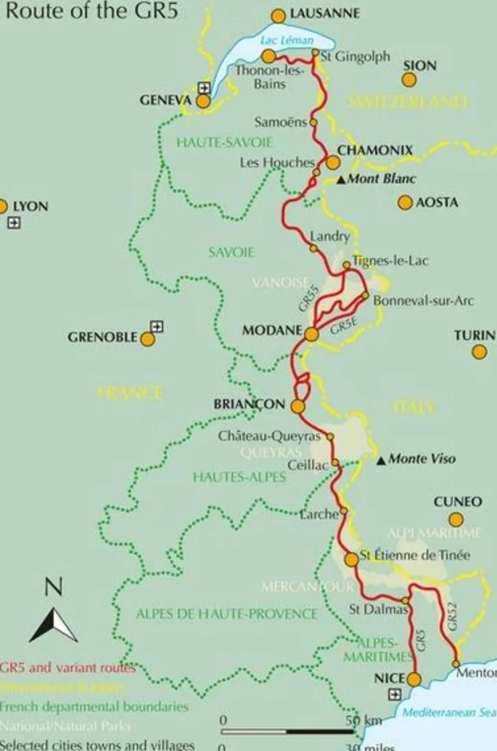 Cicerone Wandelgids GR10 Trail