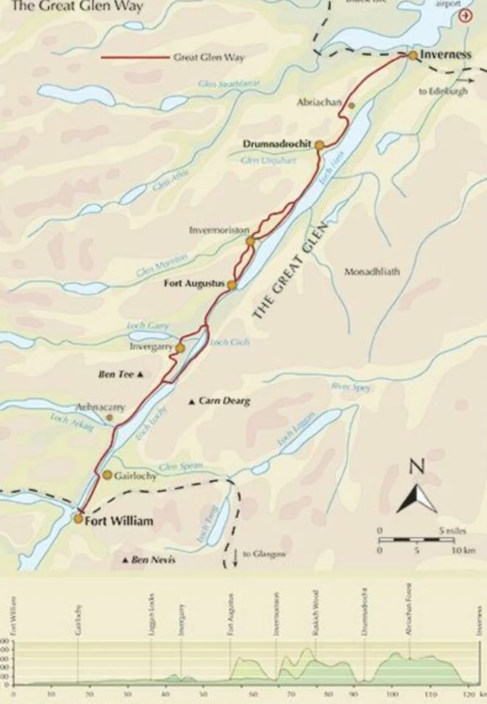 Cicerone Wandelgids The Great Glen Way