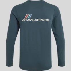 Heren Craghoppers Nosilife Abel Long Sleeved T-Shirt