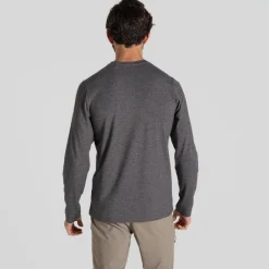 Heren Craghoppers Nosilife Abel Long Sleeved T-Shirt