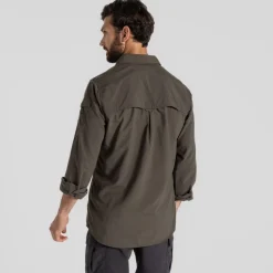 Heren Craghoppers Nosilife Adventure Long Sleeved Shirt III