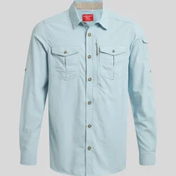 Heren Craghoppers Nosilife Adventure Long Sleeved Shirt III