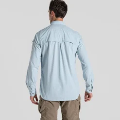 Heren Craghoppers Nosilife Adventure Long Sleeved Shirt III