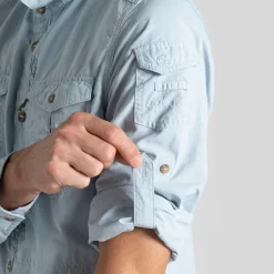 Heren Craghoppers Nosilife Adventure Long Sleeved Shirt III