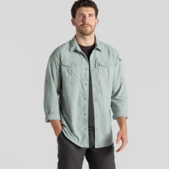 Heren Craghoppers Nosilife Adventure Long Sleeved Shirt III