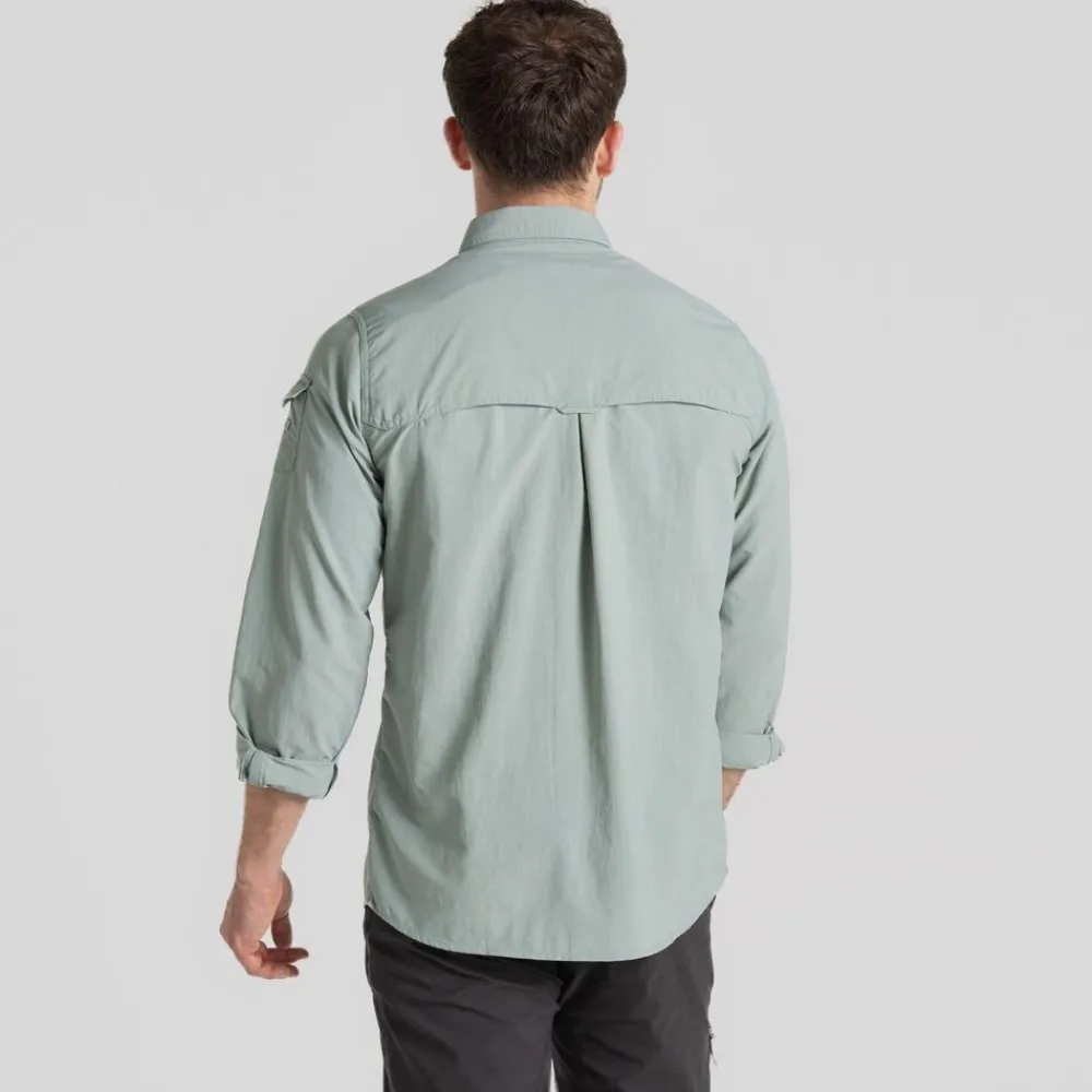 Heren Craghoppers Nosilife Adventure Long Sleeved Shirt III