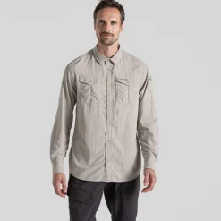 Heren Craghoppers Nosilife Adventure Long Sleeved Shirt III