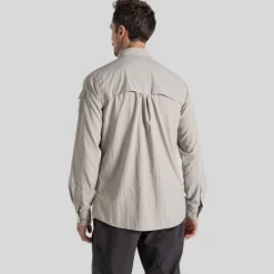 Heren Craghoppers Nosilife Adventure Long Sleeved Shirt III