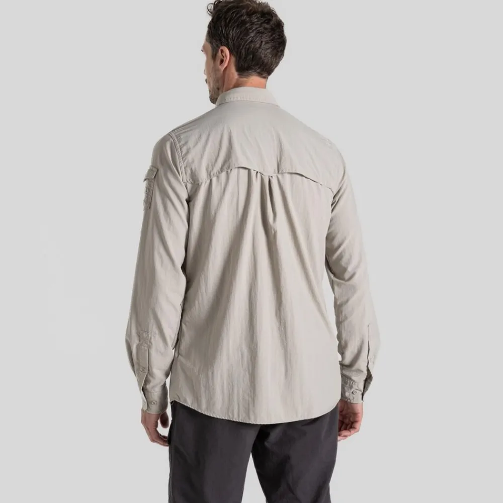 Heren Craghoppers Nosilife Adventure Long Sleeved Shirt III